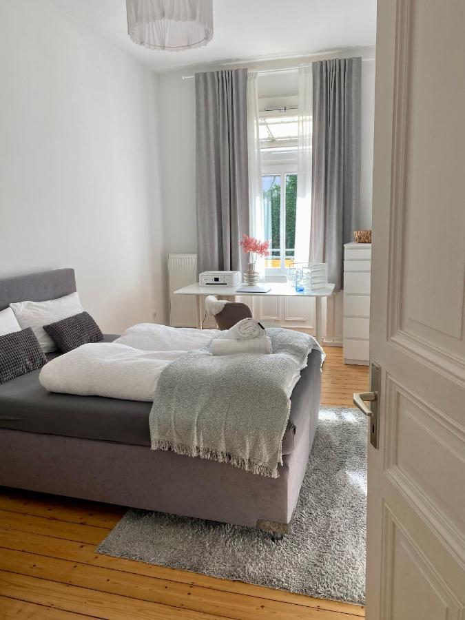 Altbau-Oase Der Eleganz: Stadtnaher Komfort Pur Wiesbaden Luaran gambar